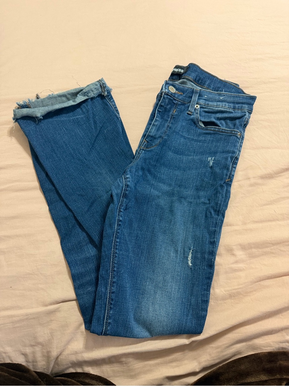 EXPRESS Bootcut Midrise Stretch Jeans